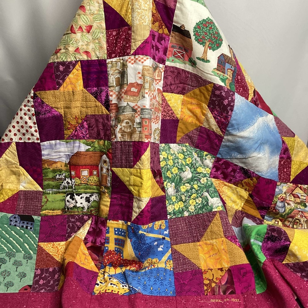 Handmade Pieced Coverlet